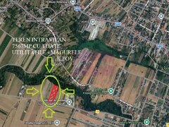 Teren ideal dezvoltare imobiliara in Magurele strada Atmosferei
